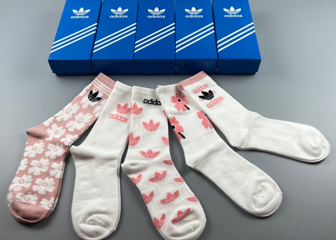Adidas Cotton Men's Boxer Briefs - 5-Piece Box