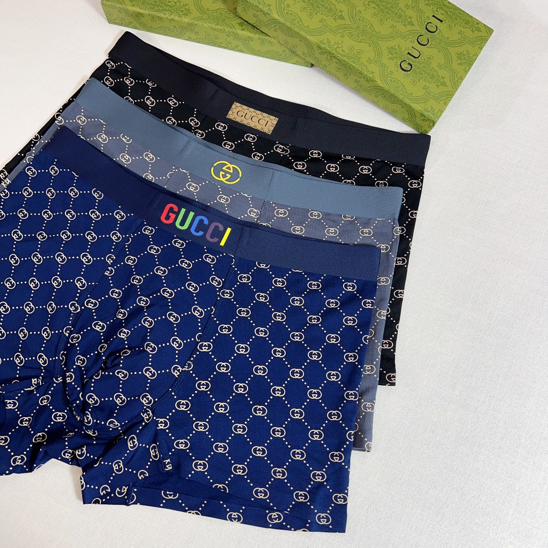 Gucci Men's Boxer Briefs - 3-Piece Box
