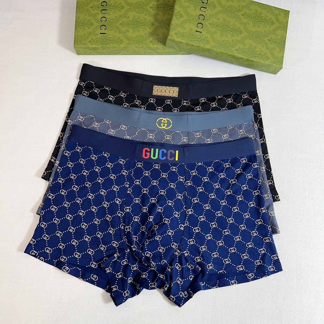 Gucci Men's Boxer Briefs - 3-Piece Box