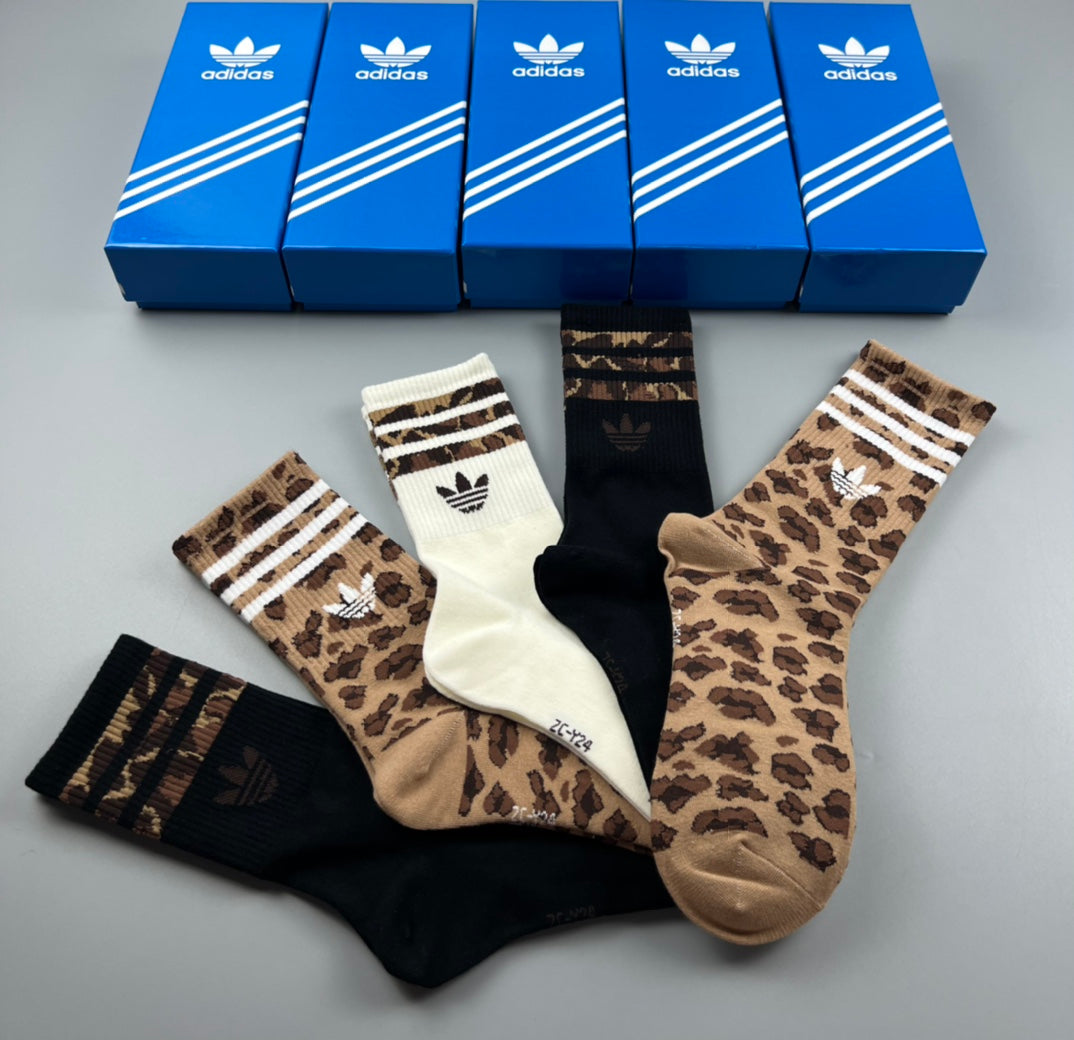 Cotton Short Socks - 5-Pair Pack