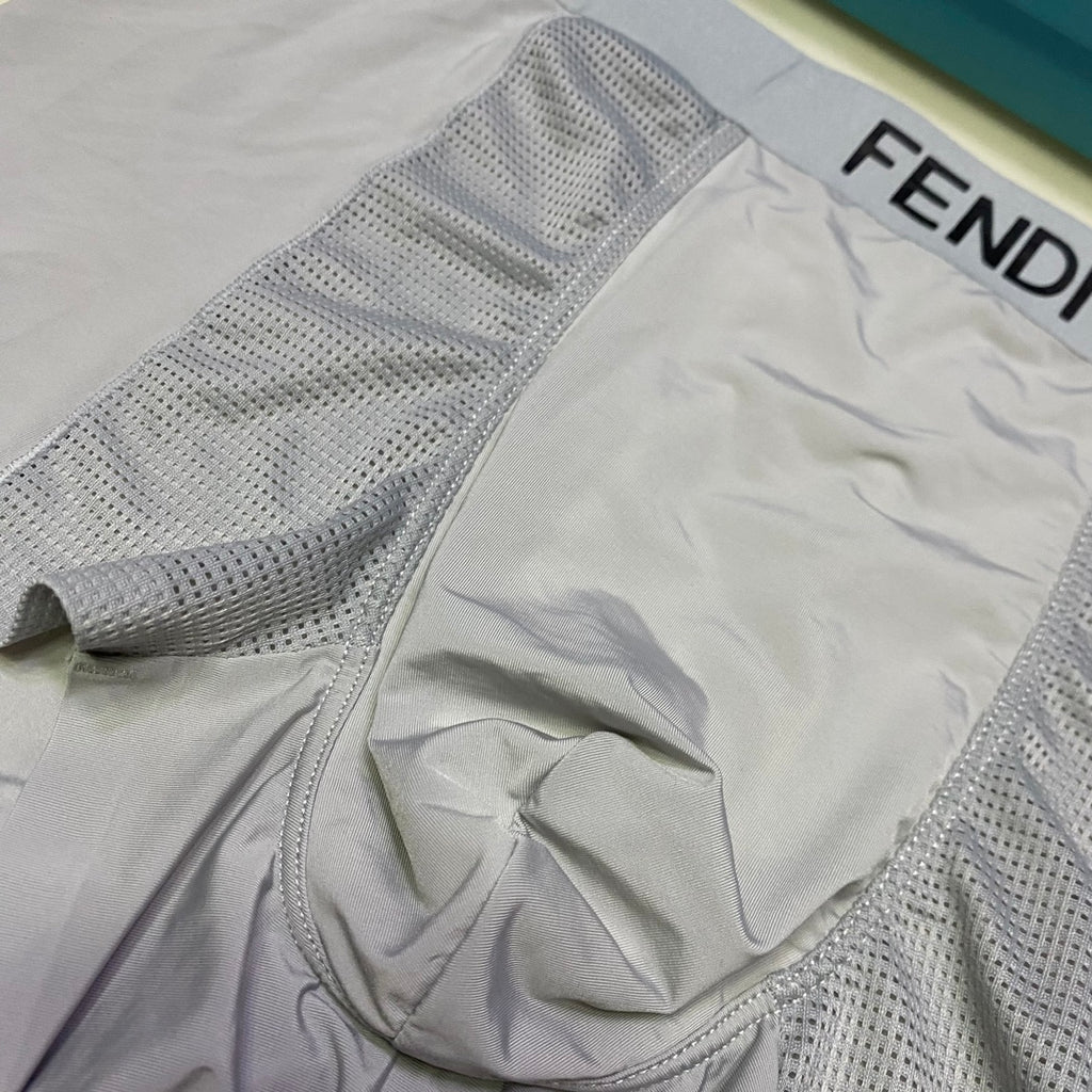 Fendi Logo Waistbands Men's Boxer Briefs - 3-Piece Box