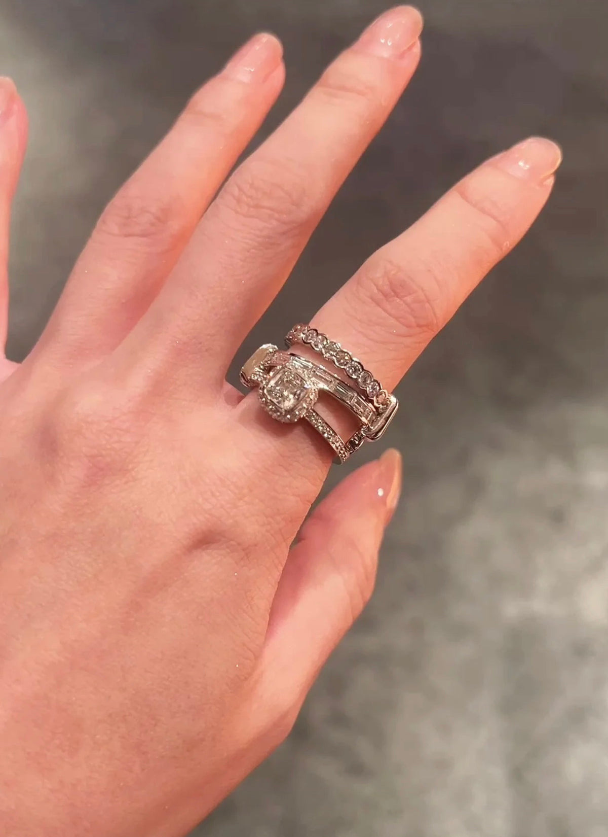 Horse Statement Ring in Polished Metal-Tone – Design 004 main product view