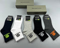 Balenciaga Crew Socks - 5-Pair Set