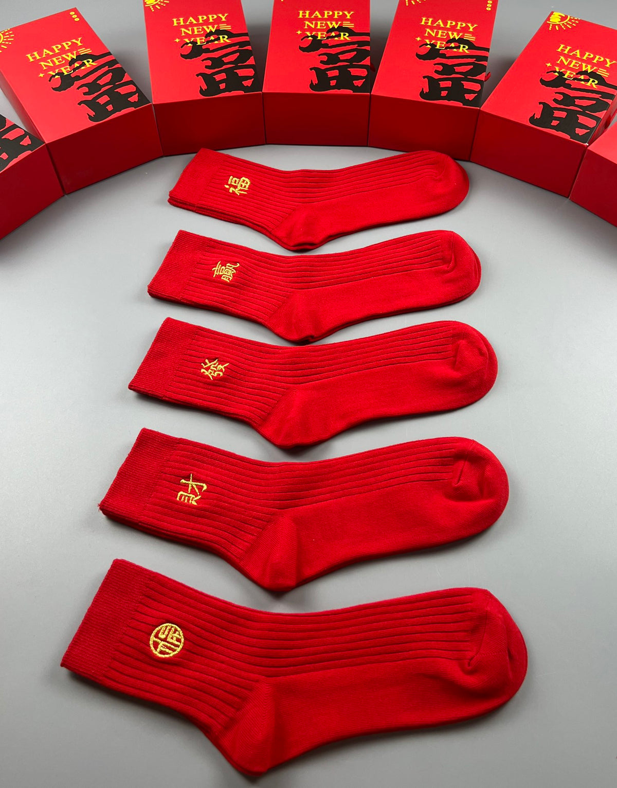Cotton Crew Socks - 5-Pair Pack