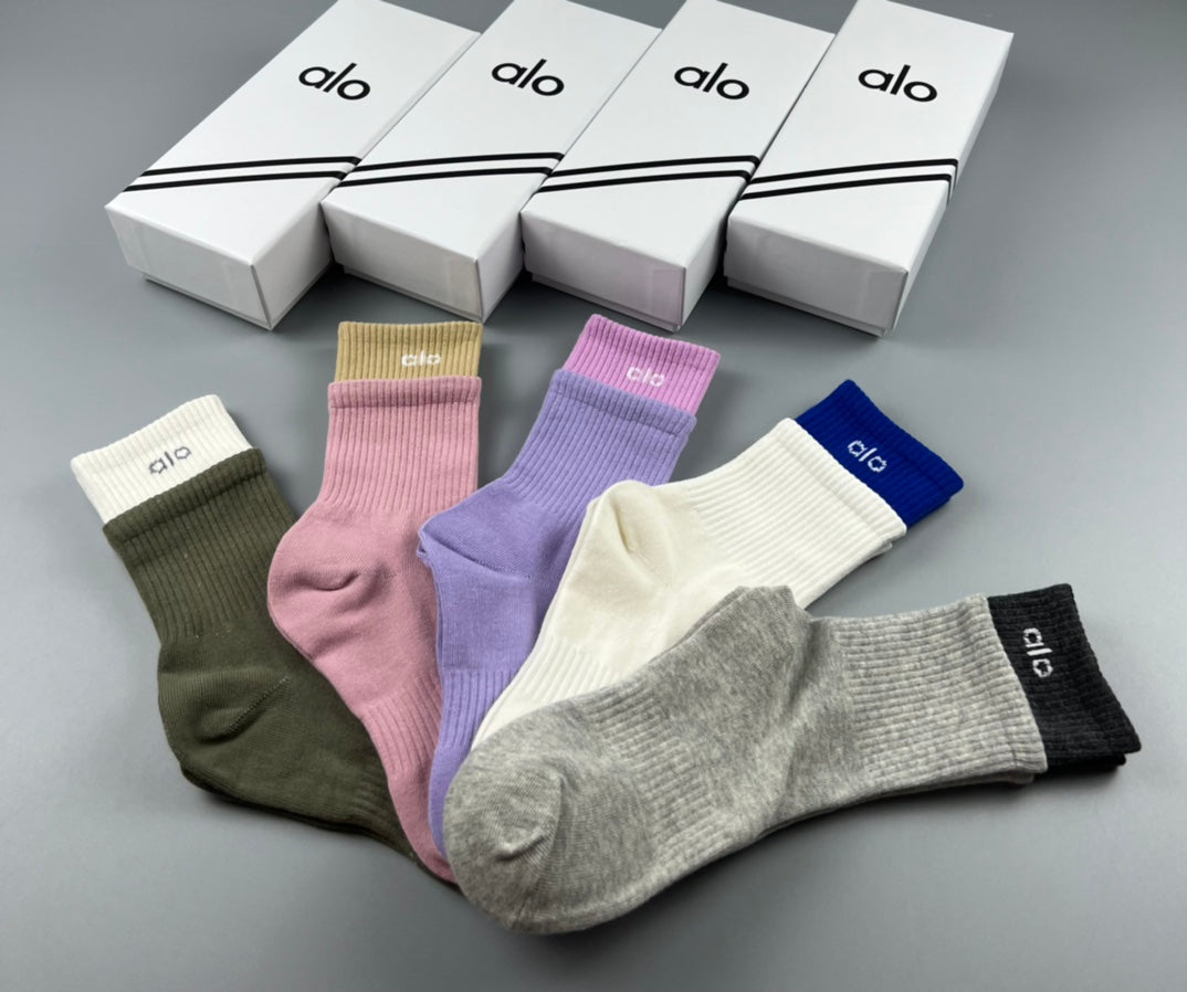 Alo Cotton Short Socks