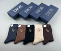 Dior Small Emblem Details Crew Socks - 5-Pair Set
