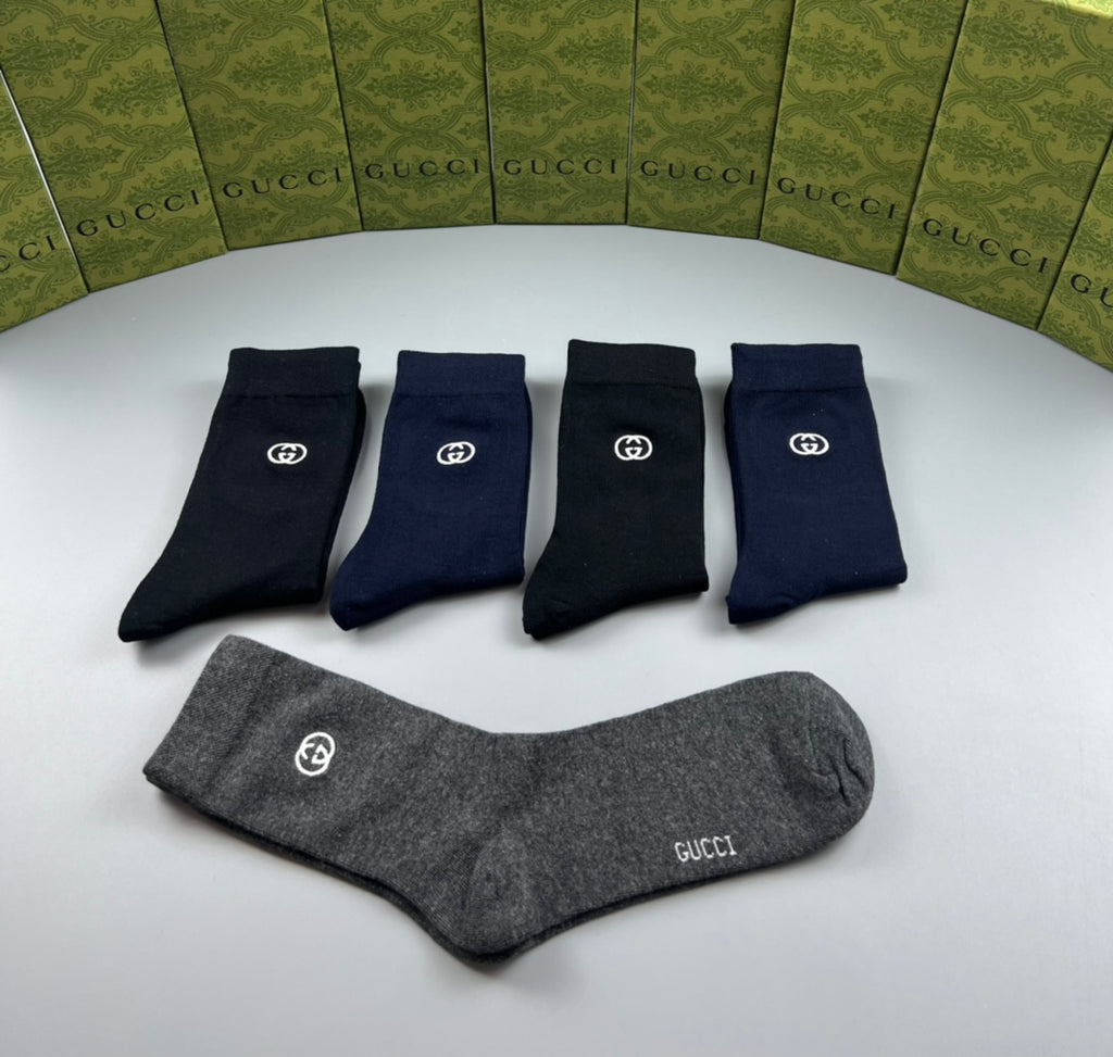 Gucci Cotton Short Socks - 5-Pair Pack