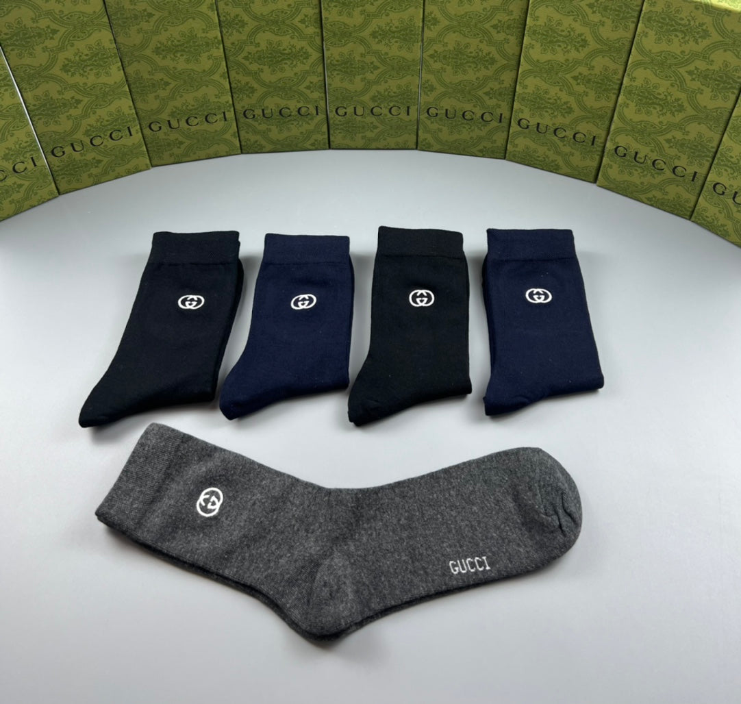 Gucci Cotton Short Socks - 5-Pair Pack