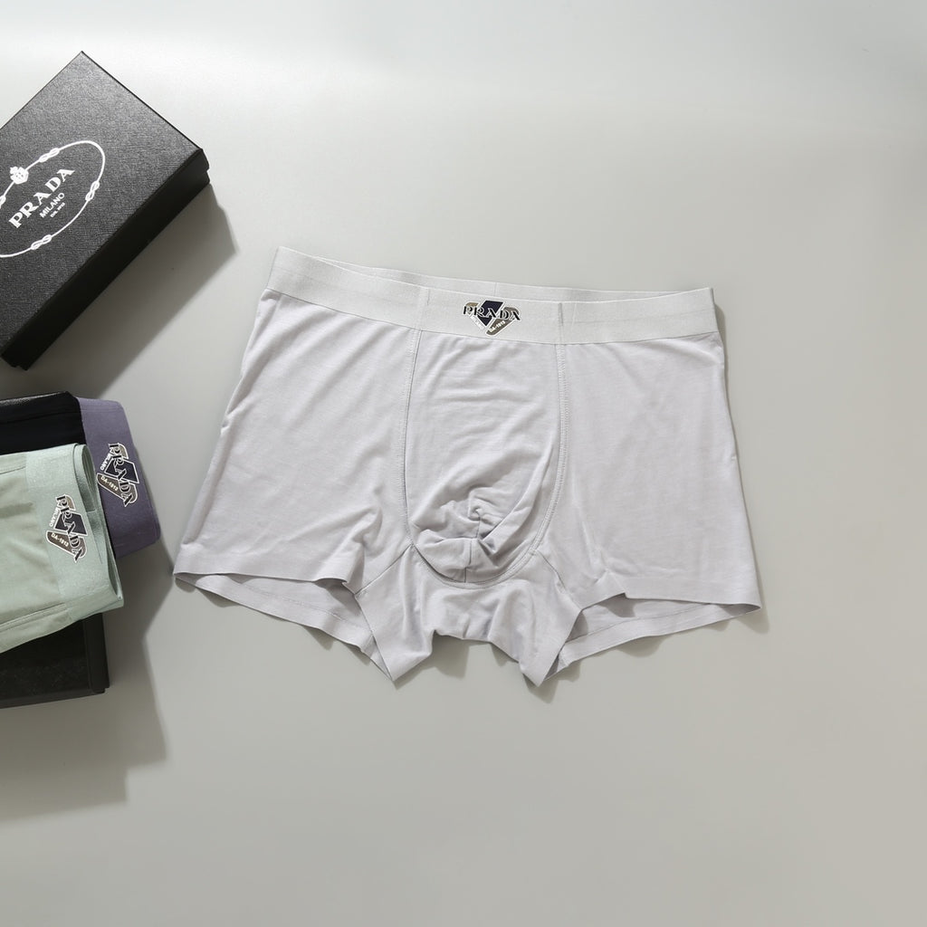 Prada Modal Men's Boxer Briefs - 3-Piece Box