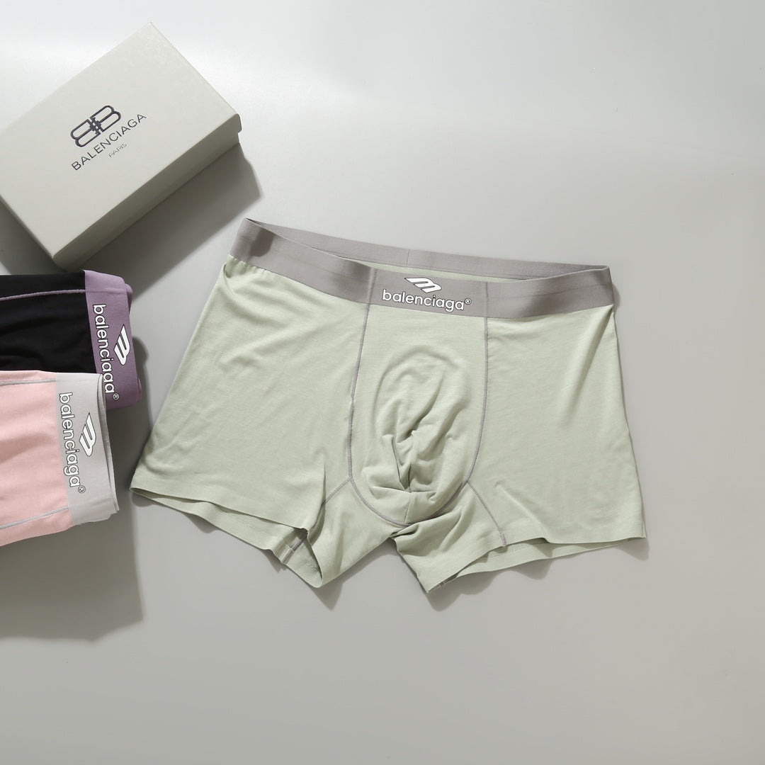Balenciaga Modal Men's Boxer Briefs - 3-Piece Box