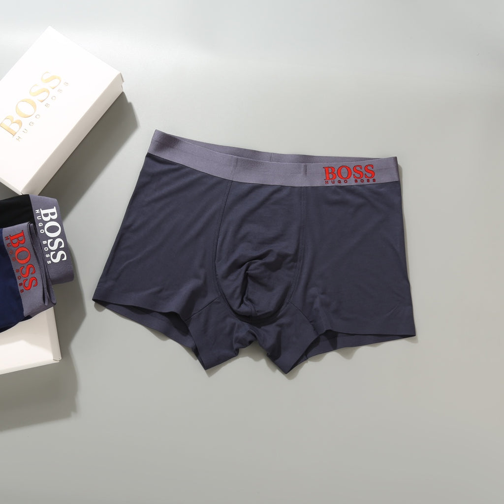 Hugo Boss Modal Men's Boxer Briefs - 3-Piece Box