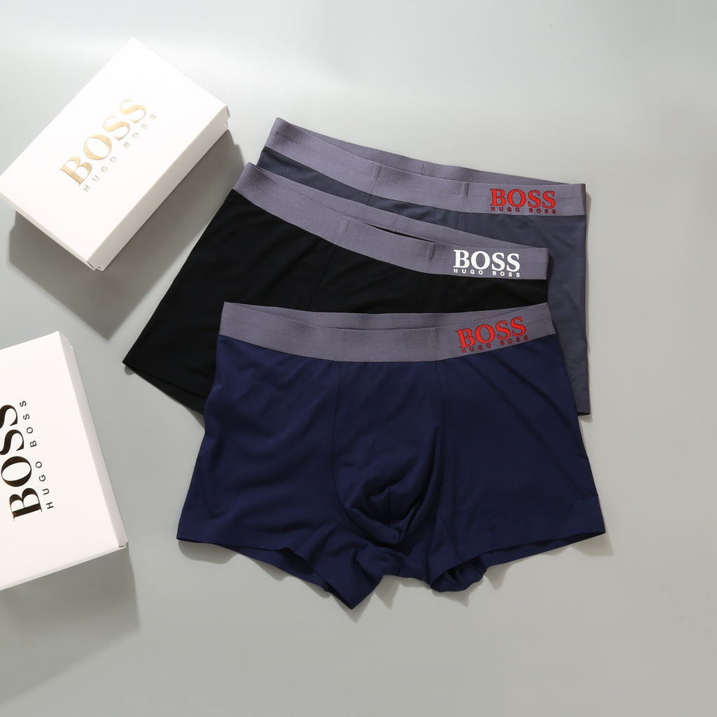 Modal Men's Boxer Briefs - 3-Piece Box