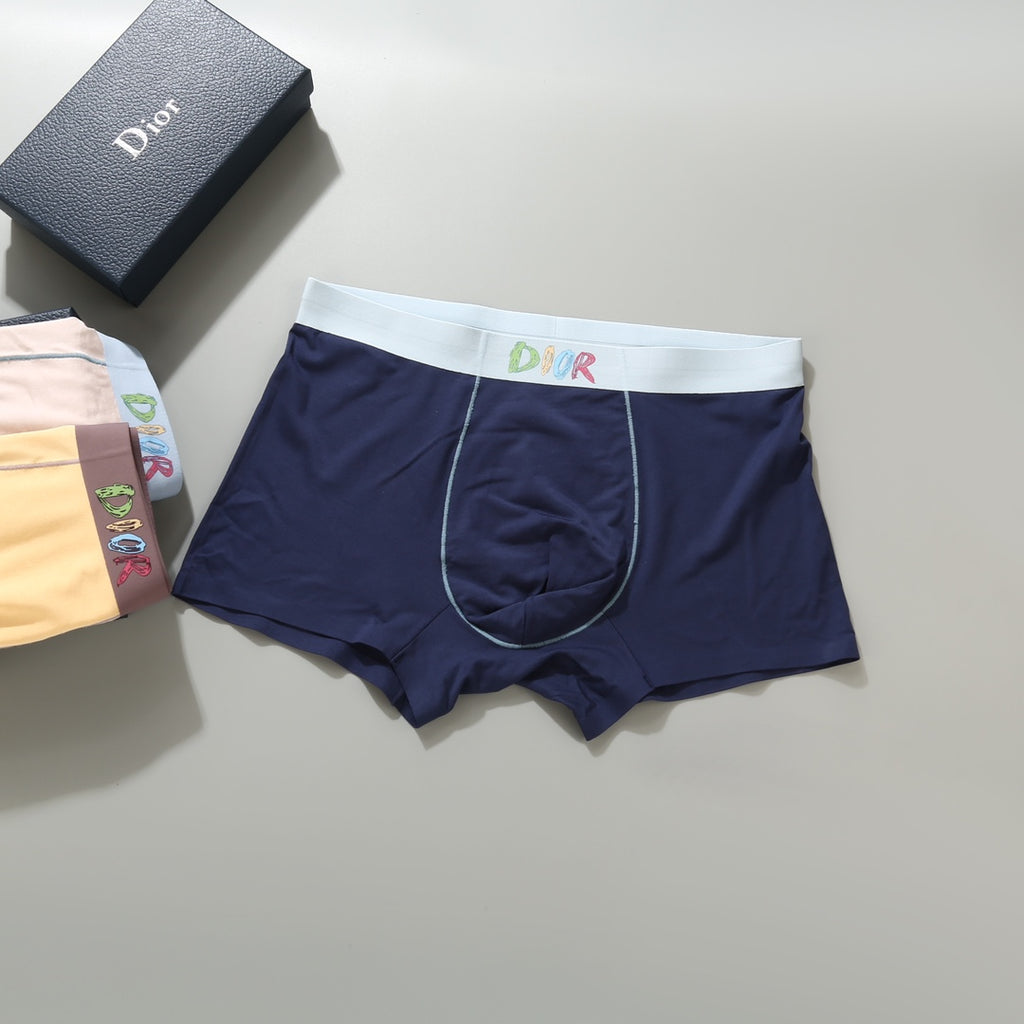 Dior Modal Men's Boxer Briefs - 3-Piece Box