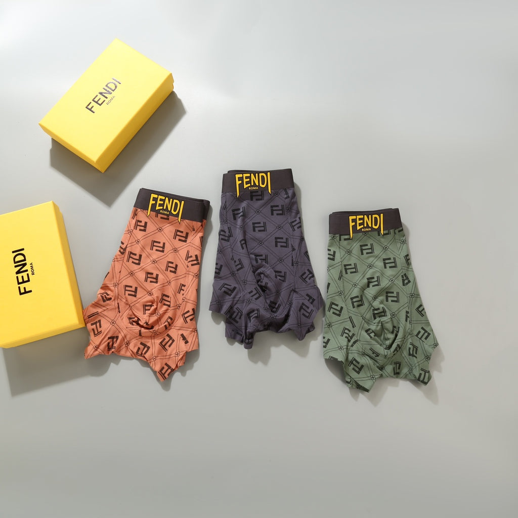 Modal Men's Boxer Briefs - 3-Piece Box
