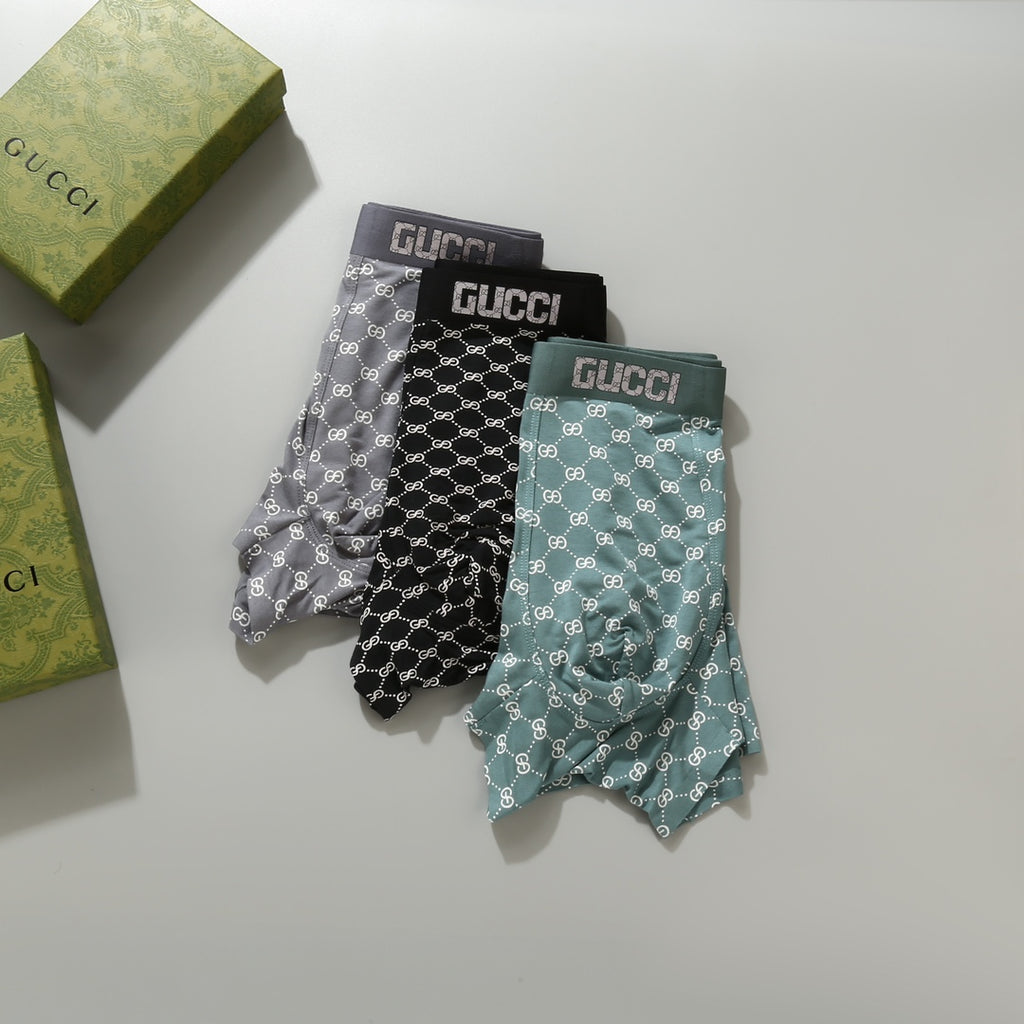 Modal Men's Boxer Briefs - 3-Piece Box