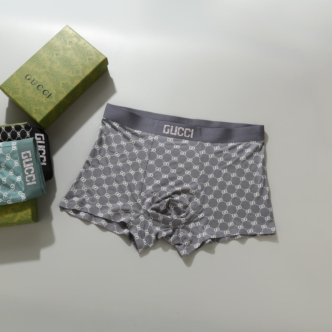 Gucci Modal Men's Boxer Briefs - 3-Piece Box