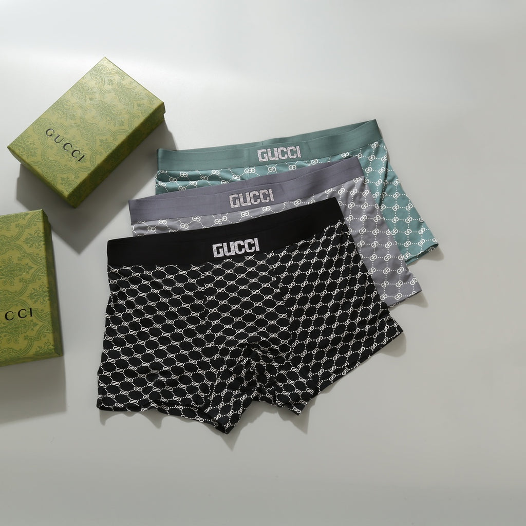 Modal Men's Boxer Briefs - 3-Piece Box