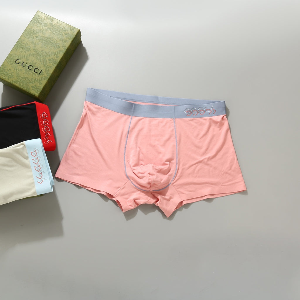 Gucci Modal Men's Boxer Briefs - 3-Piece Box