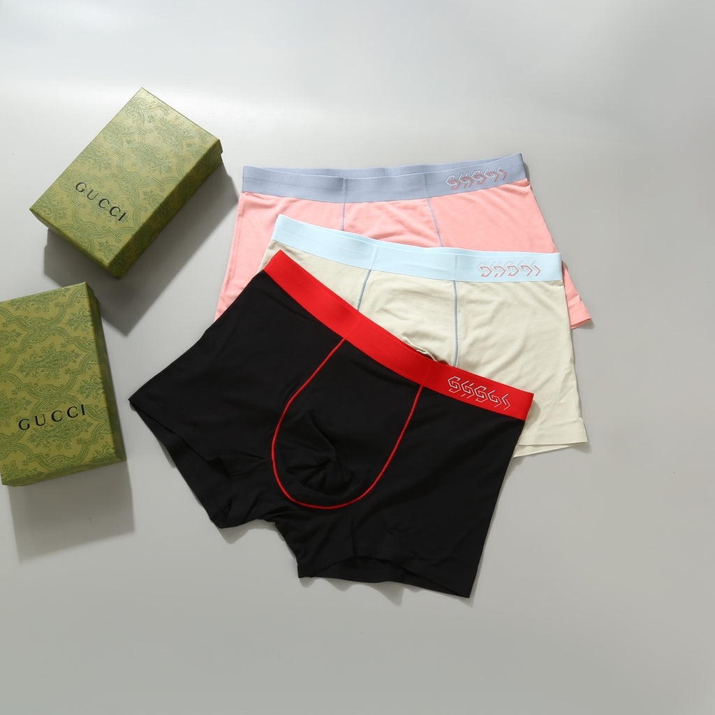 Modal Men's Boxer Briefs - 3-Piece Box
