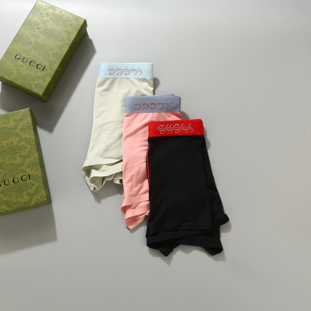 Gucci Modal Men's Boxer Briefs - 3-Piece Box