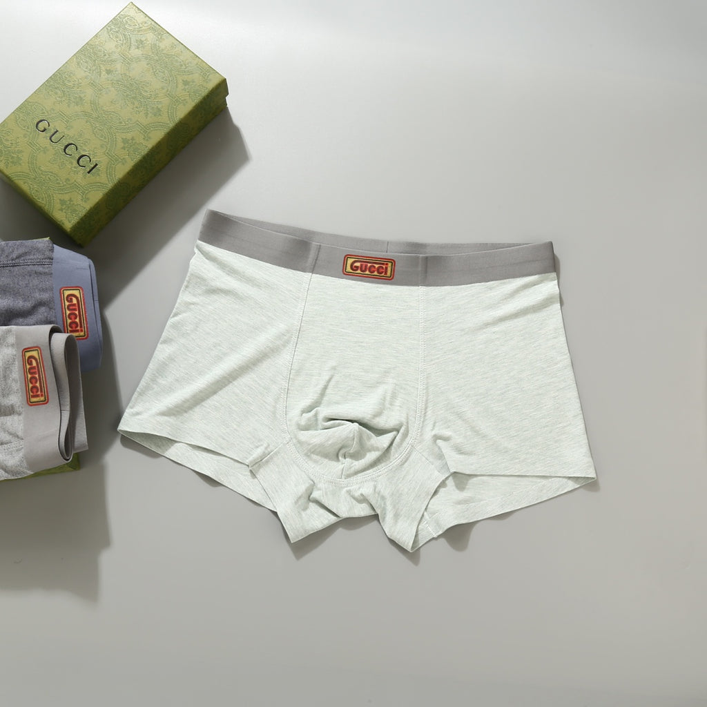 Gucci Nylon Blend Men's Boxer Briefs - 3-Piece Box