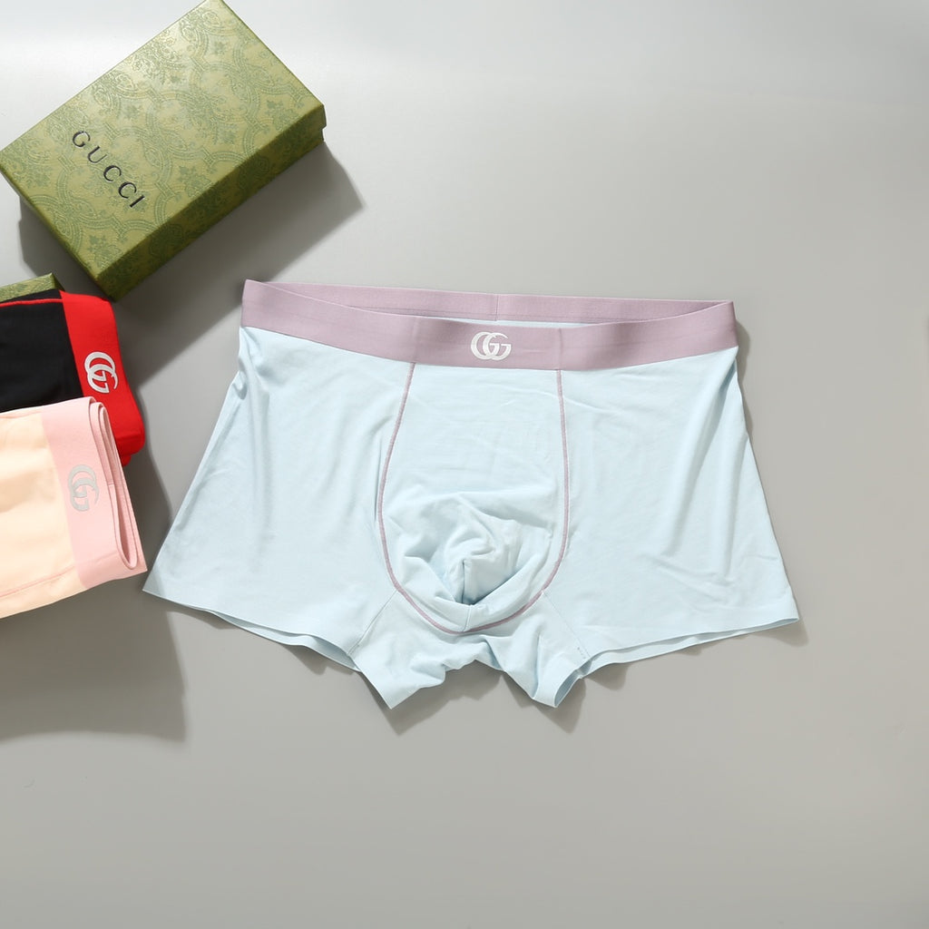 Gucci Modal Men's Boxer Briefs - 3-Piece Box