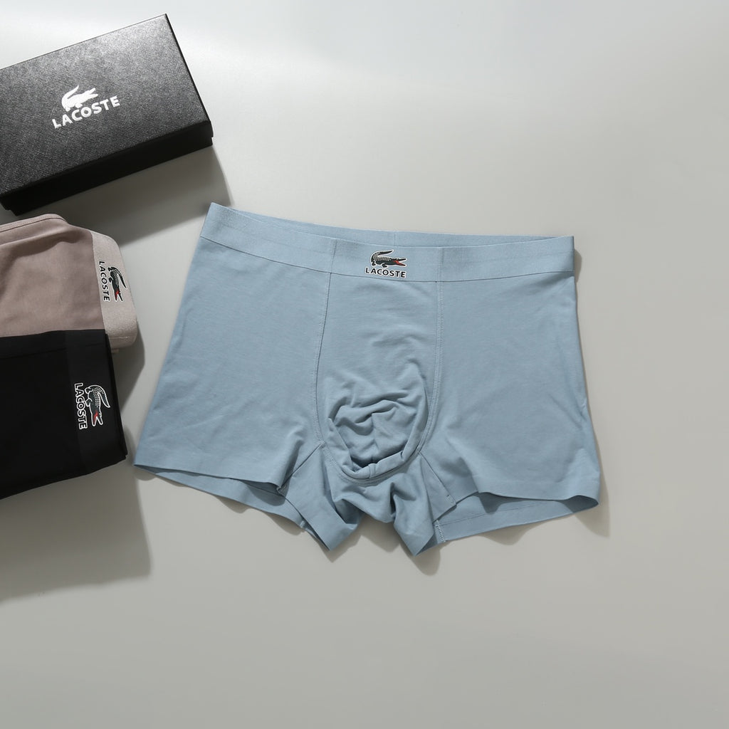 Cotton Men's Boxer Briefs - 3-Piece Box