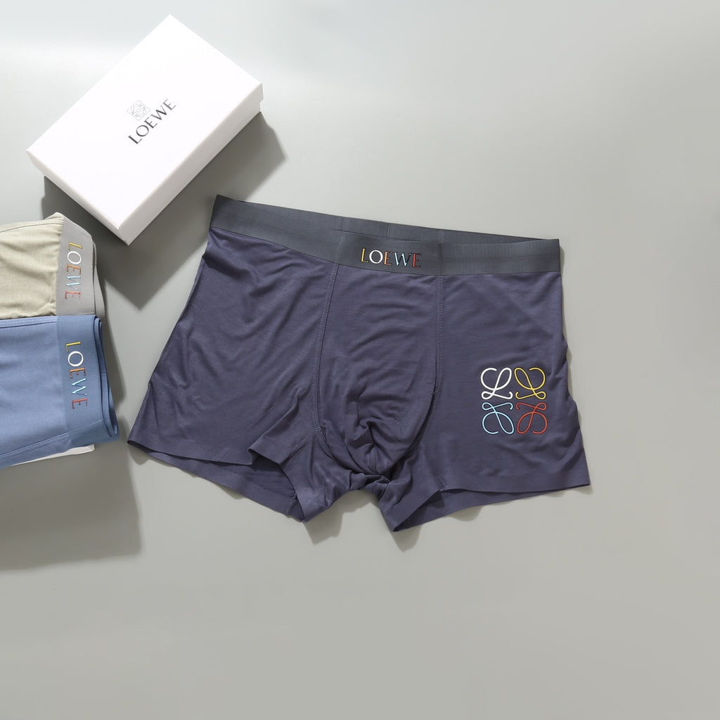 Modal Men's Boxer Briefs - 3-Piece Box