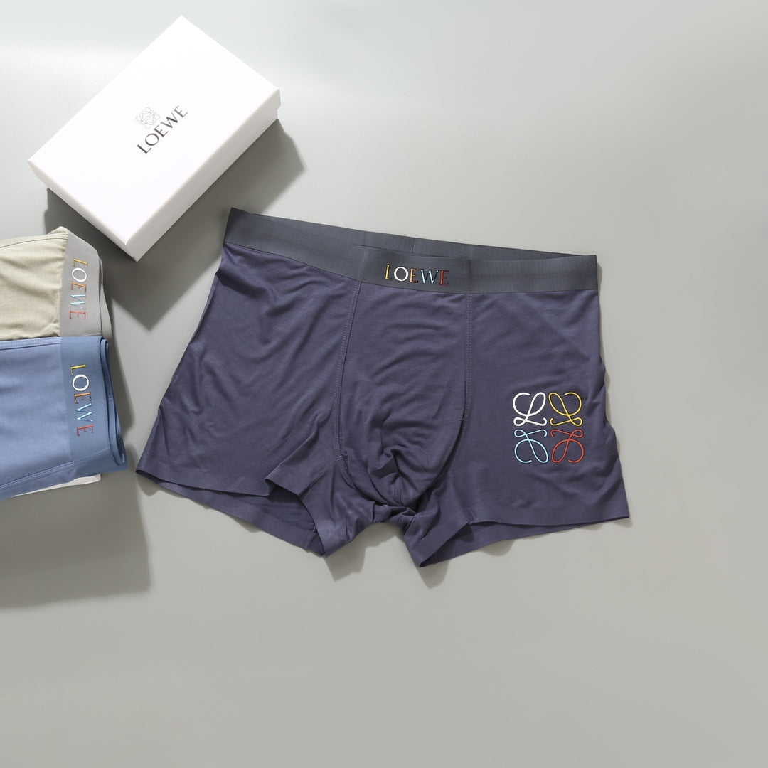 Modal Men's Boxer Briefs - 3-Piece Box