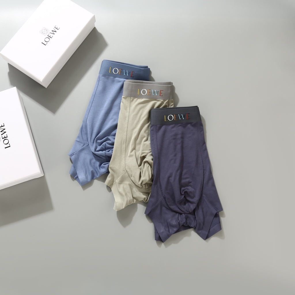 Modal Men's Boxer Briefs - 3-Piece Box