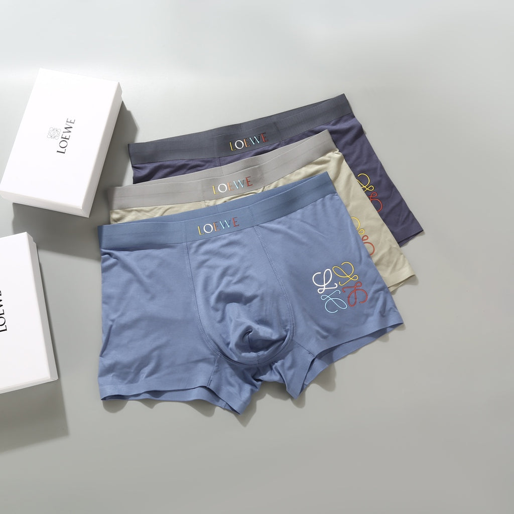 Modal Men's Boxer Briefs - 3-Piece Box