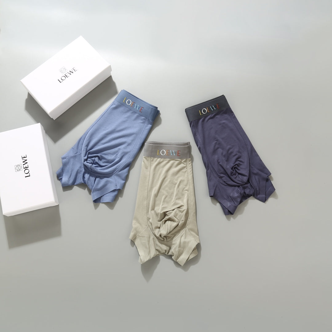 Modal Men's Boxer Briefs - 3-Piece Box