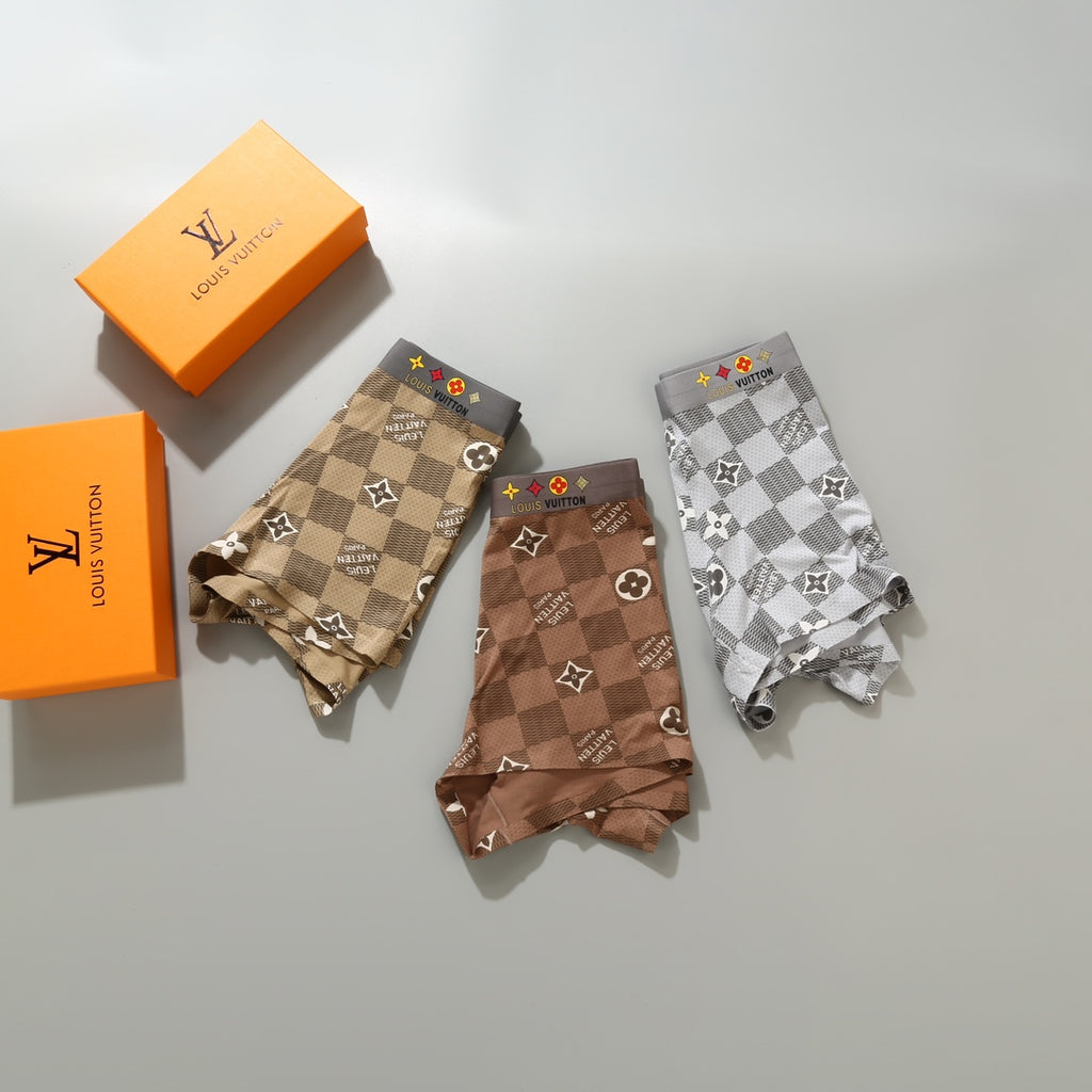 Louis Vuitton Modal Men's Boxer Briefs - 3-Piece Box