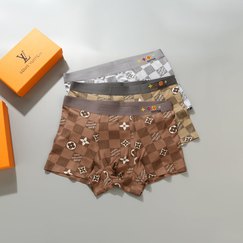 Louis Vuitton Modal Men's Boxer Briefs - 3-Piece Box
