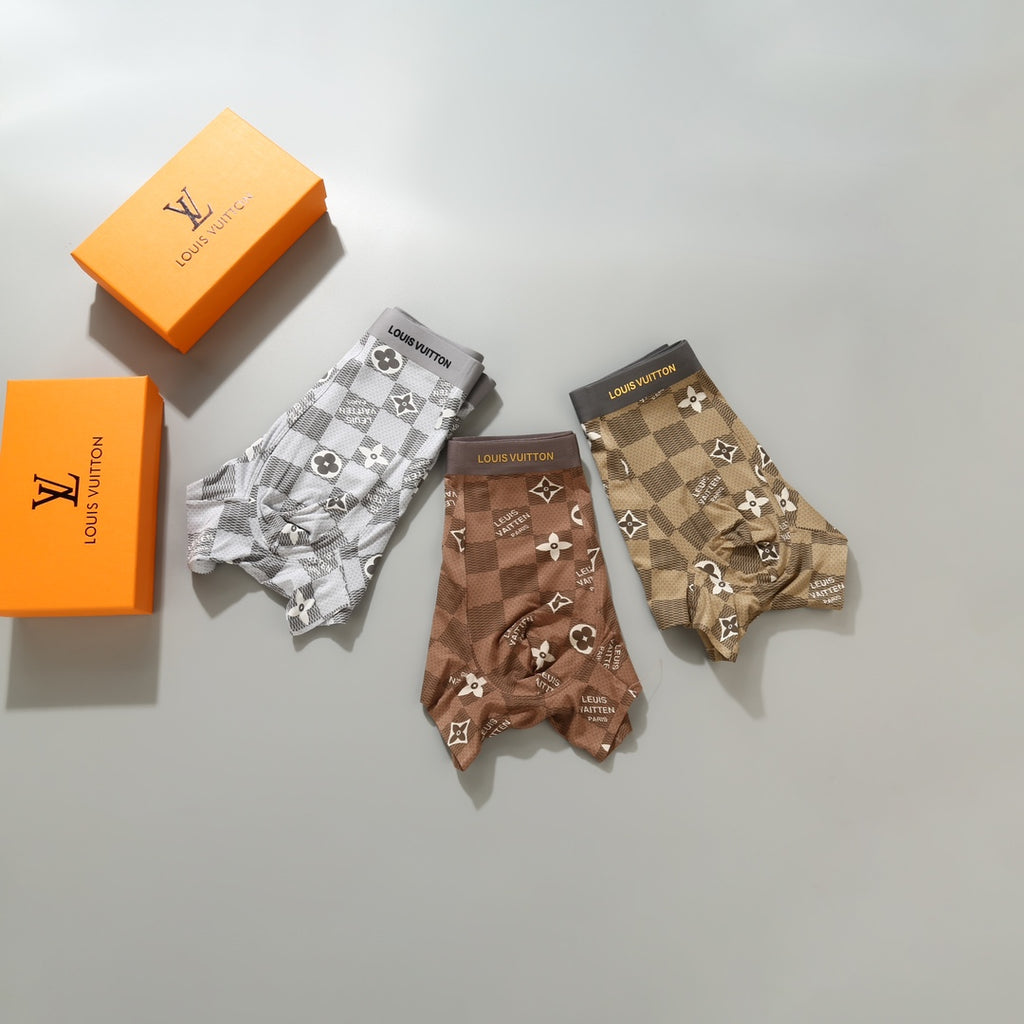 Louis Vuitton Modal Men's Boxer Briefs - 3-Piece Box