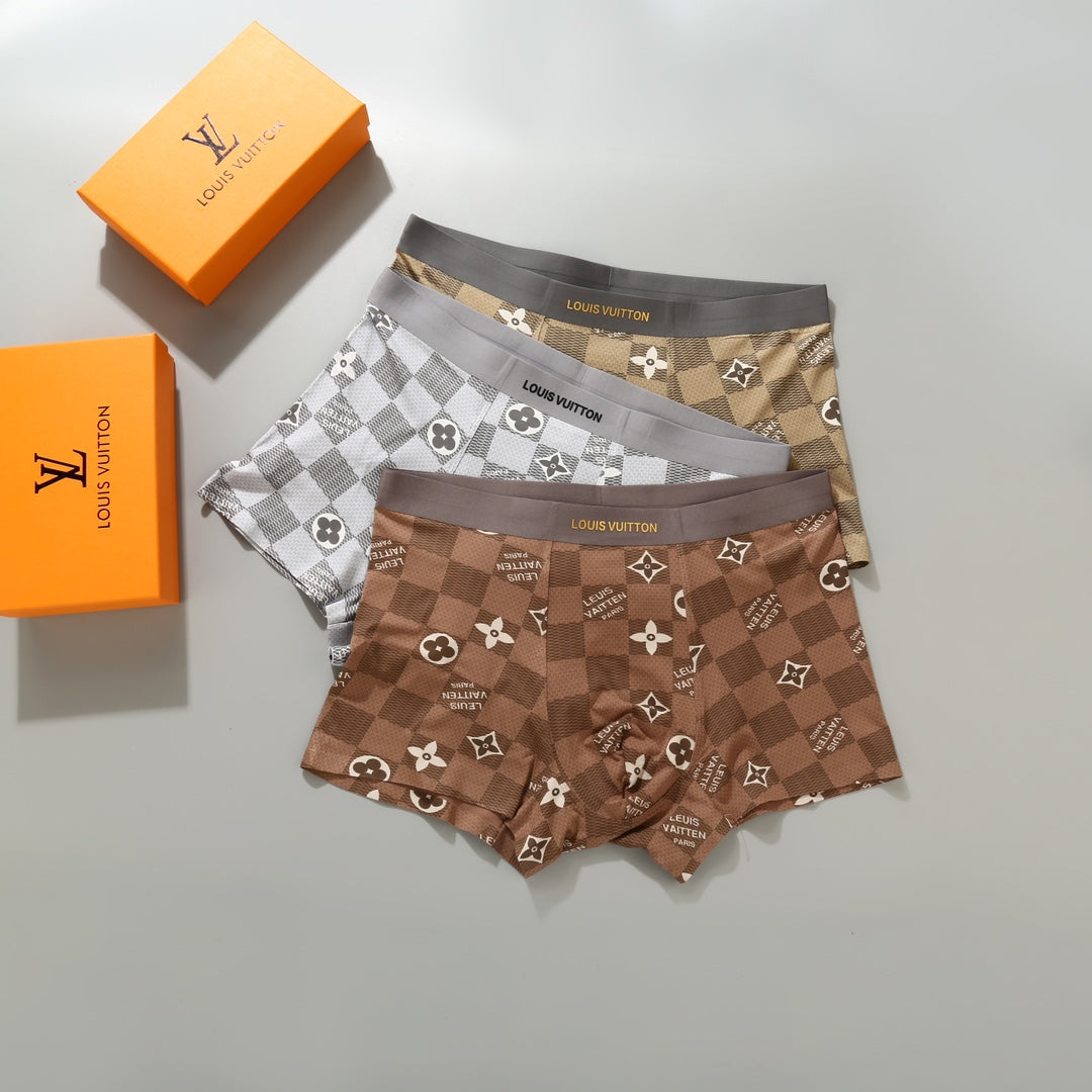 Louis Vuitton Modal Men's Boxer Briefs - 3-Piece Box