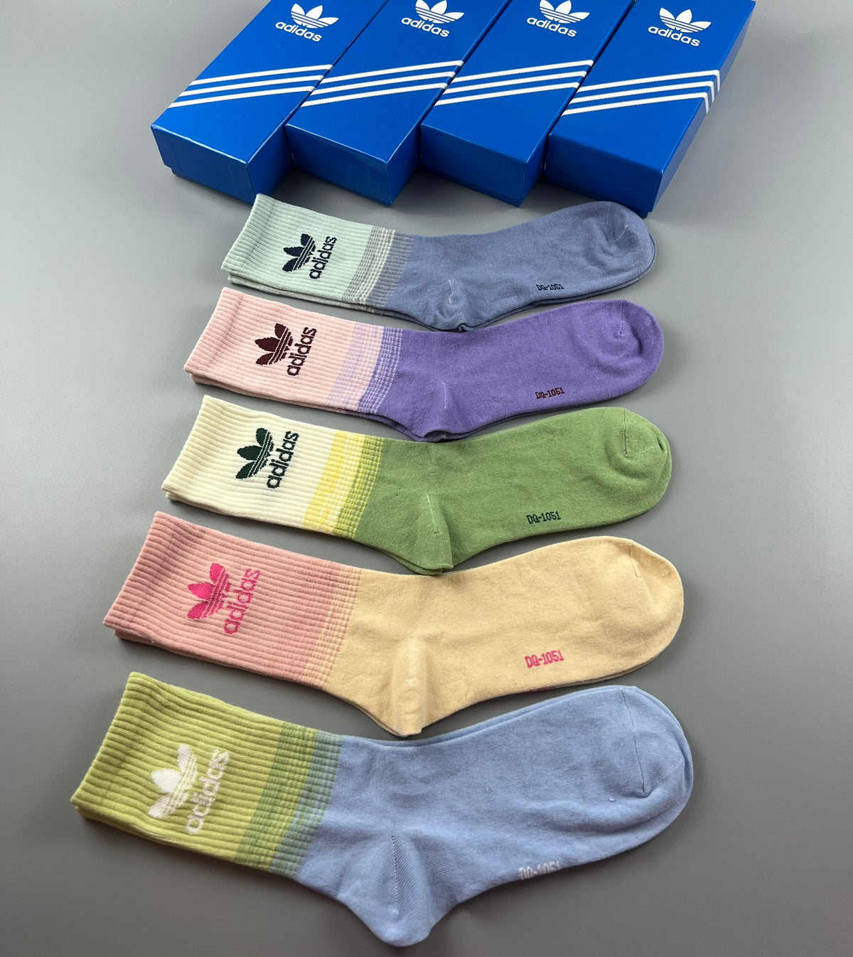 Adidas Cotton Short Socks - 5-Pair Pack
