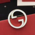 Geometric Emblem Jewelry Accessory in Gold-Tone – Design 007 main product view