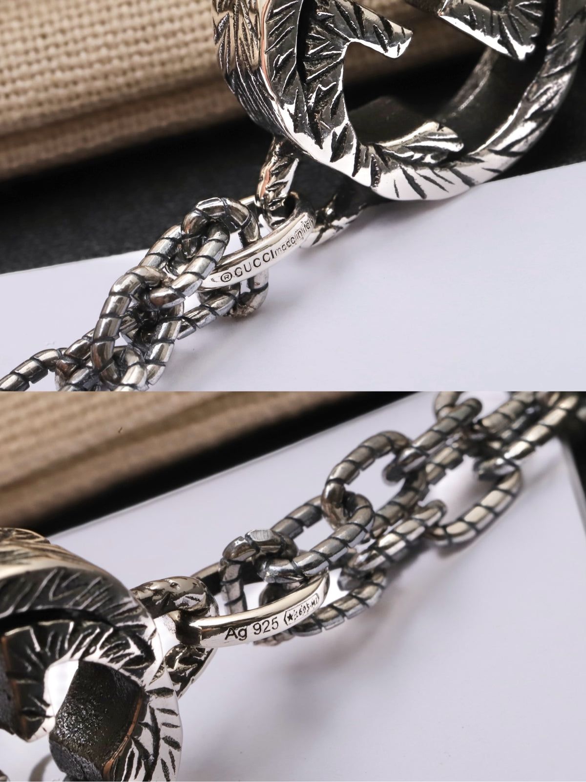 Geometric Emblem Pendant Necklace in Polished Metal-Tone – Design 009 front product view