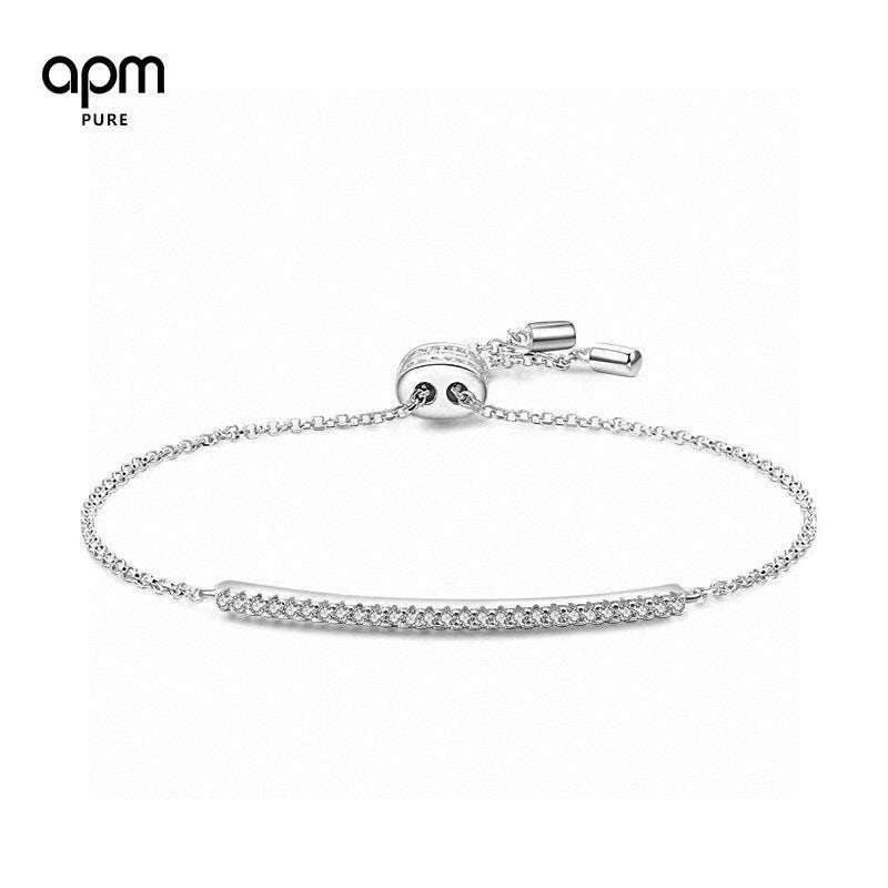 Smile Bracelet in Polished Metal-Tone main product view
