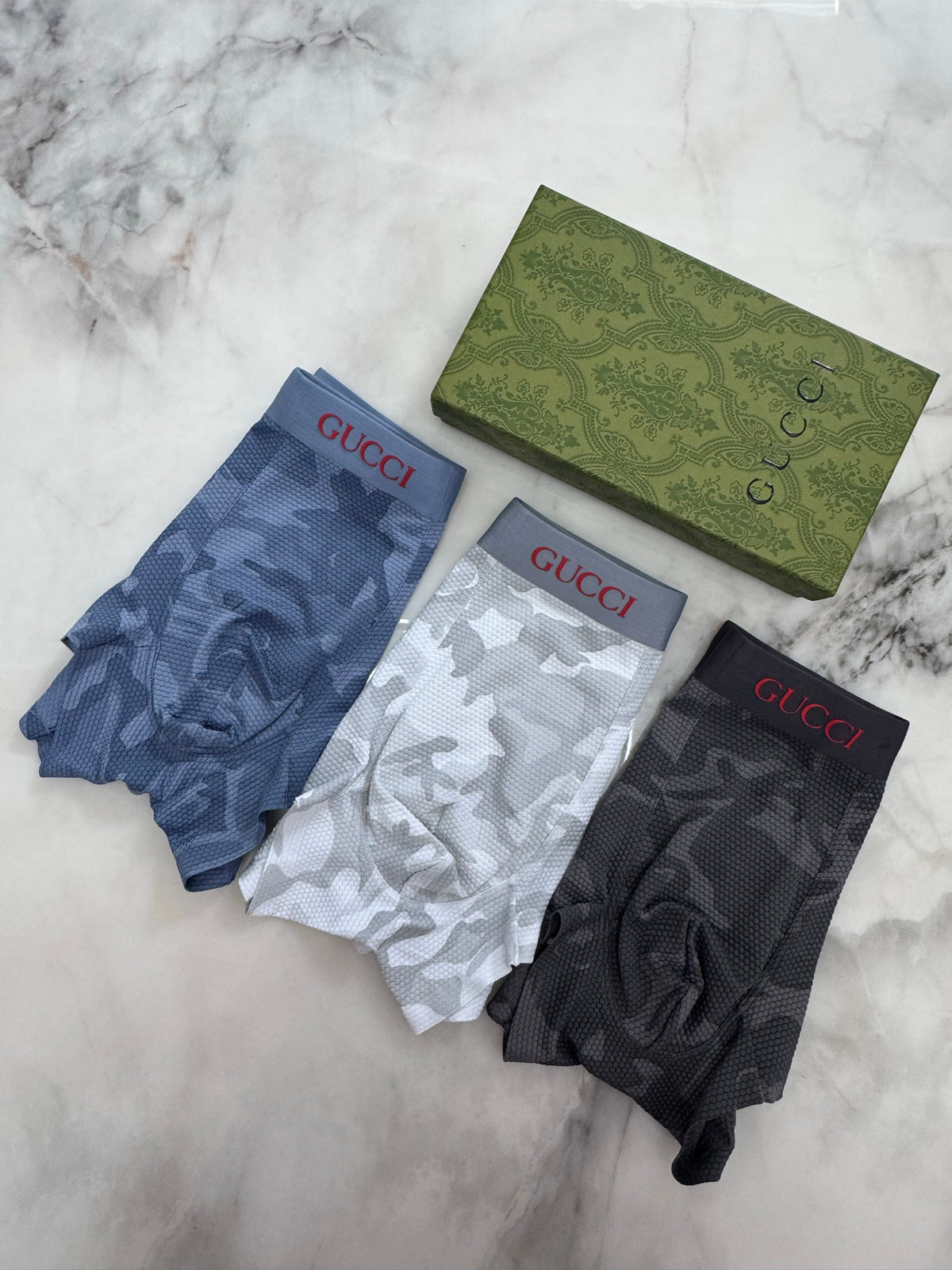 Gucci Men's Boxer Briefs - 3-Piece Box