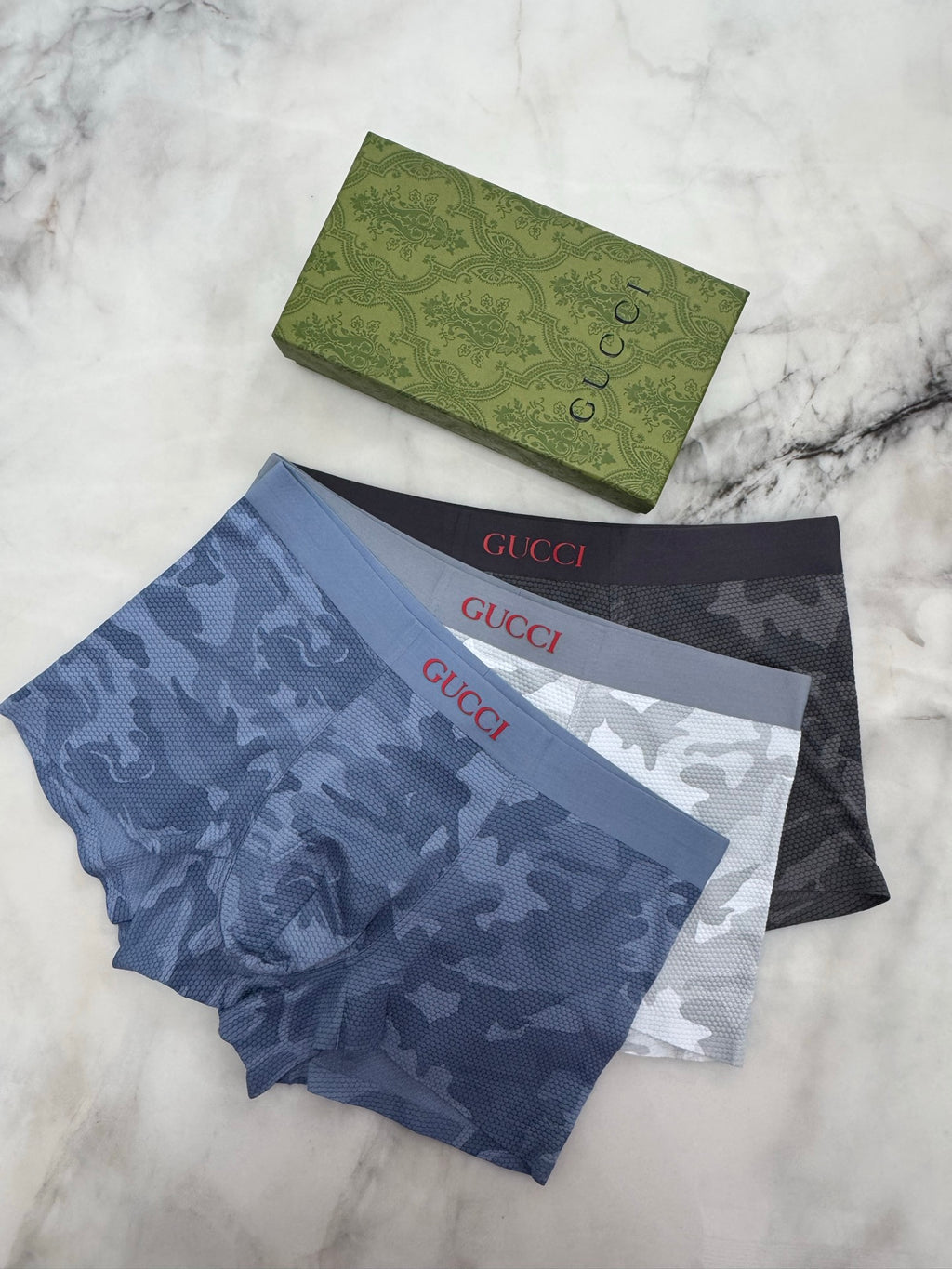 Gucci Men's Boxer Briefs - 3-Piece Box