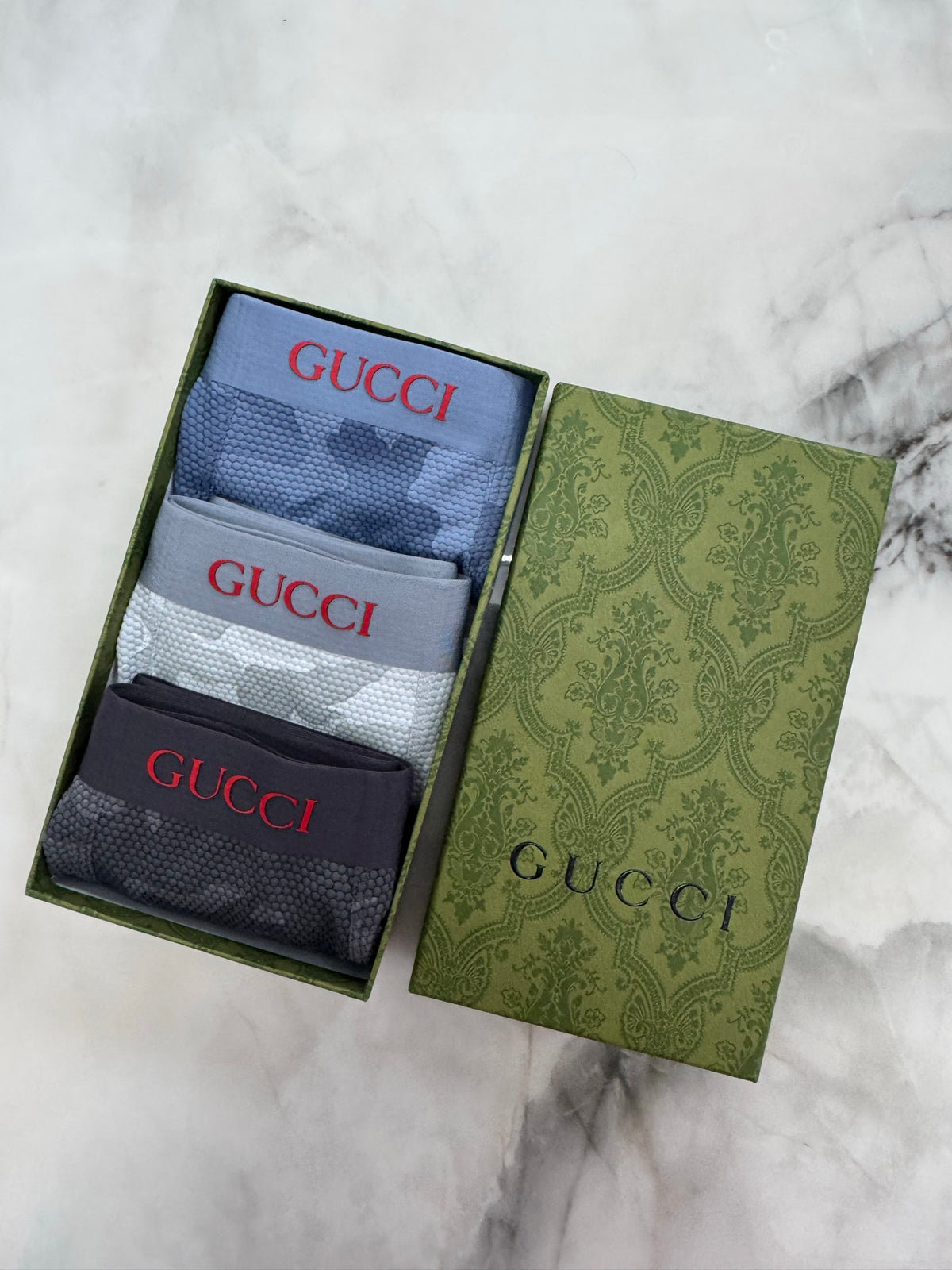 Gucci Men's Boxer Briefs - 3-Piece Box