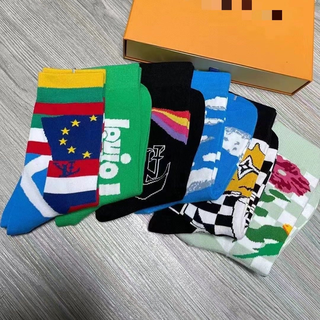 Louis Vuitton Short Socks - 6-Pair Pack