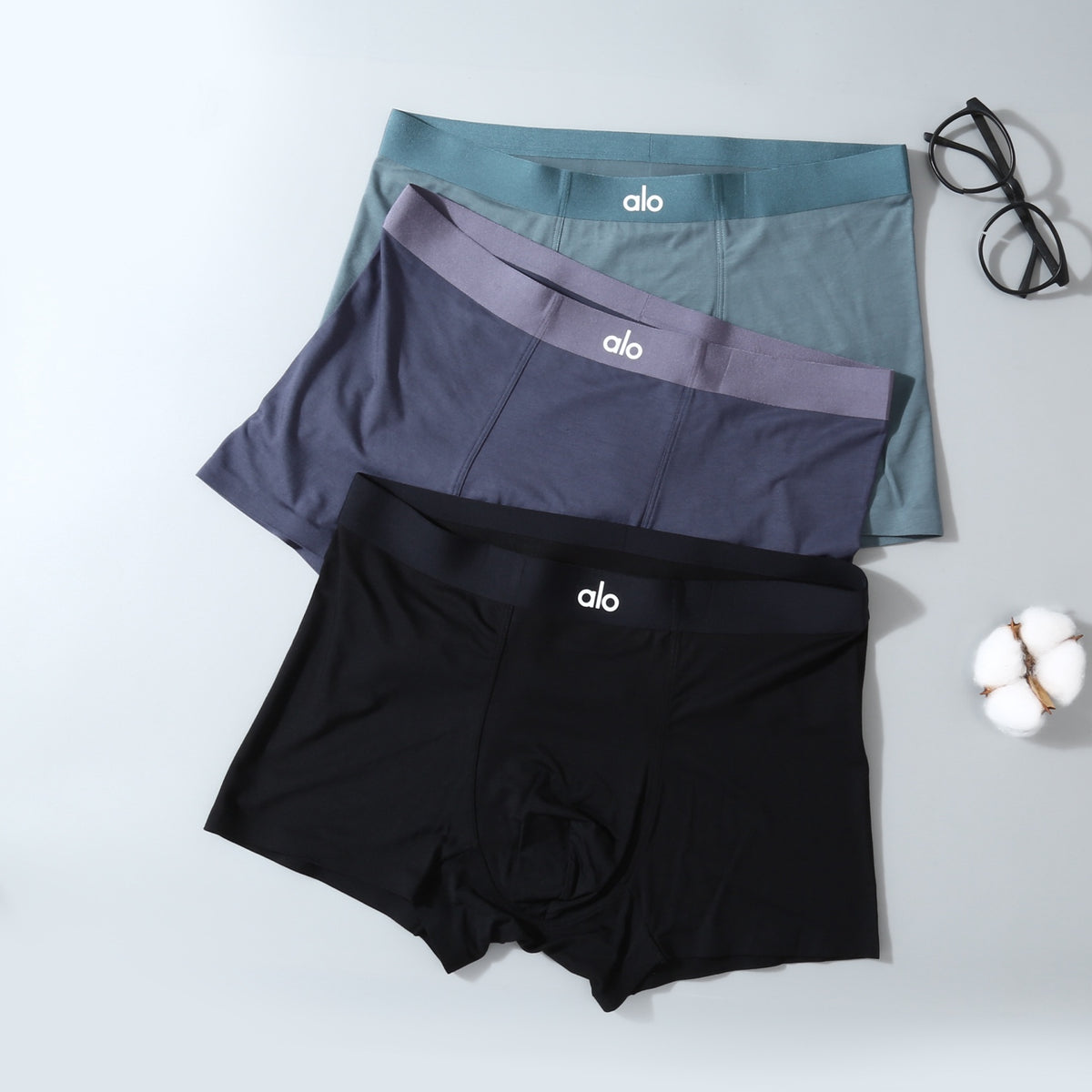 Alo Modal Men's Boxer Briefs - 3-Piece Box