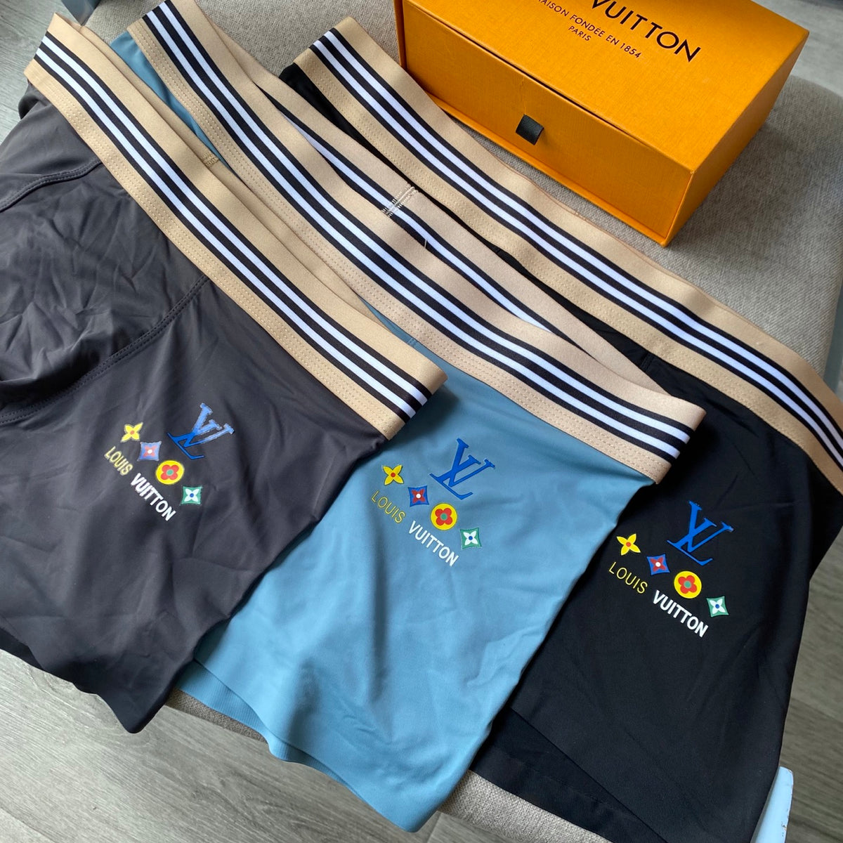 Louis Vuitton Ice-Silk Short Socks - 3-Pair Pack