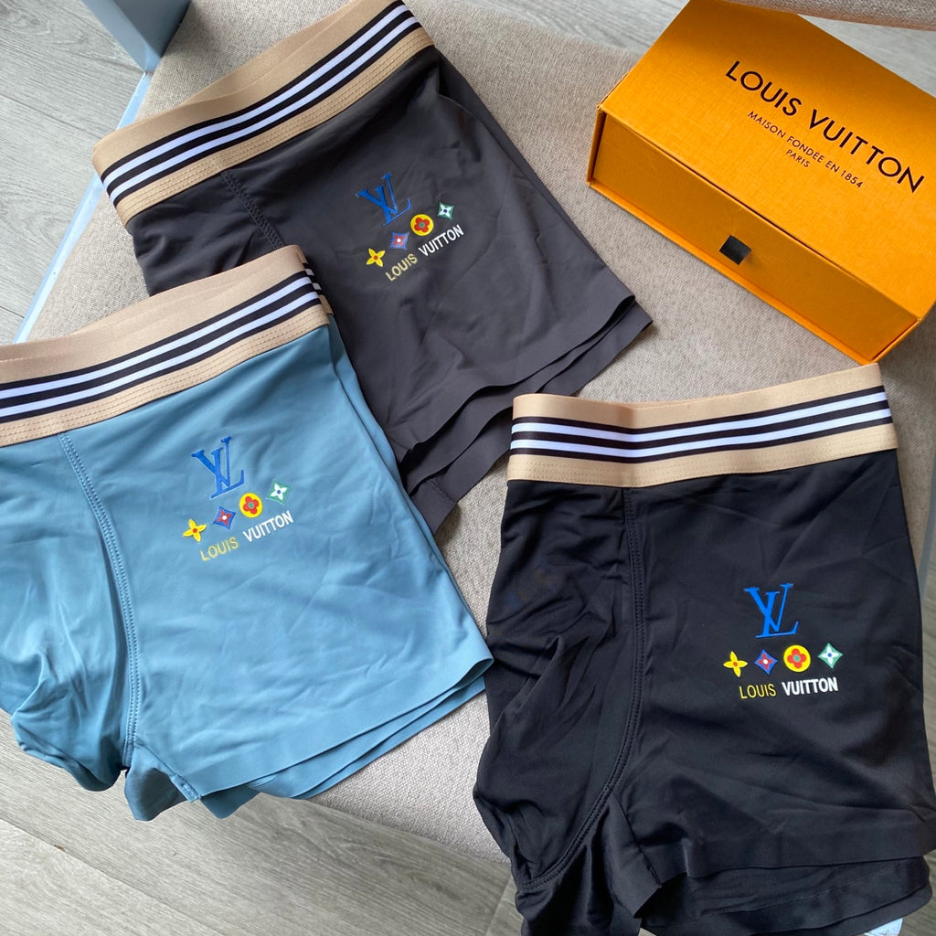 Louis Vuitton Ice-Silk Short Socks - 3-Pair Pack