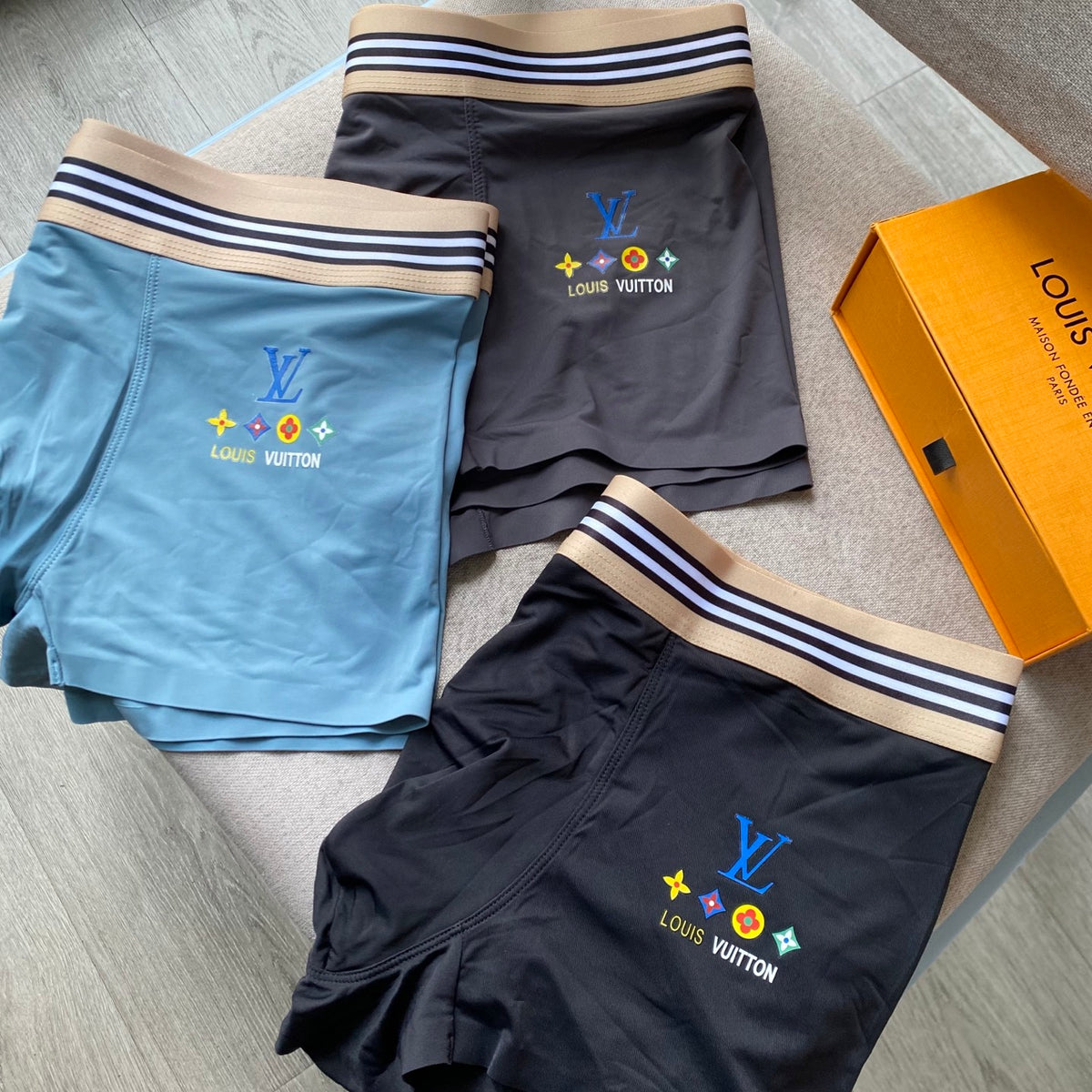 Louis Vuitton Ice-Silk Short Socks - 3-Pair Pack