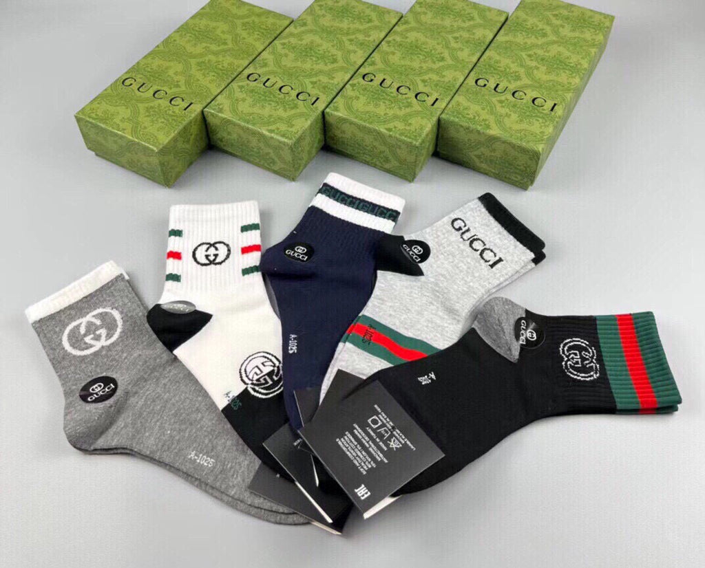Gucci Short Socks - 5-Pair Pack