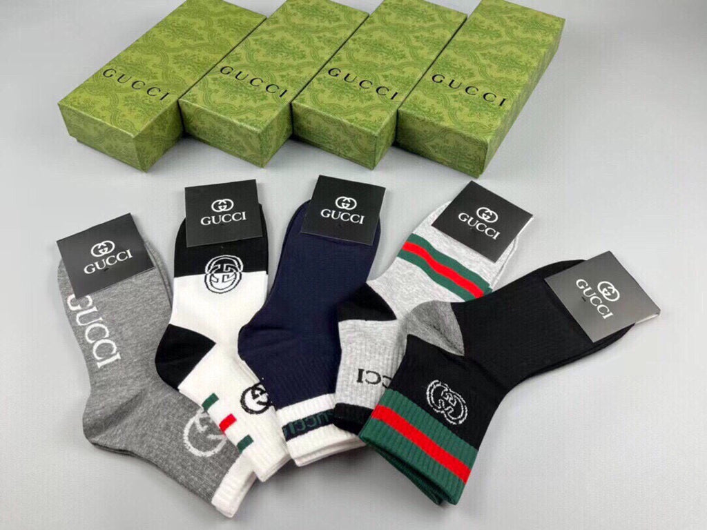 Gucci Short Socks - 5-Pair Pack